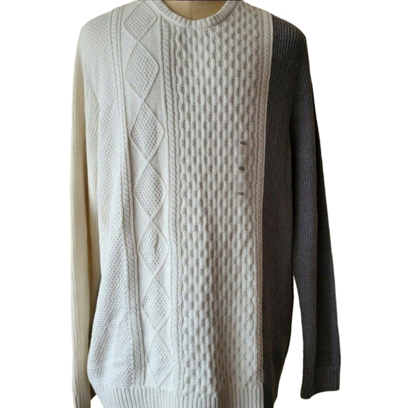 INC Colorblock Mens Sweater Size XXL. NWT - Picture 1 of 5